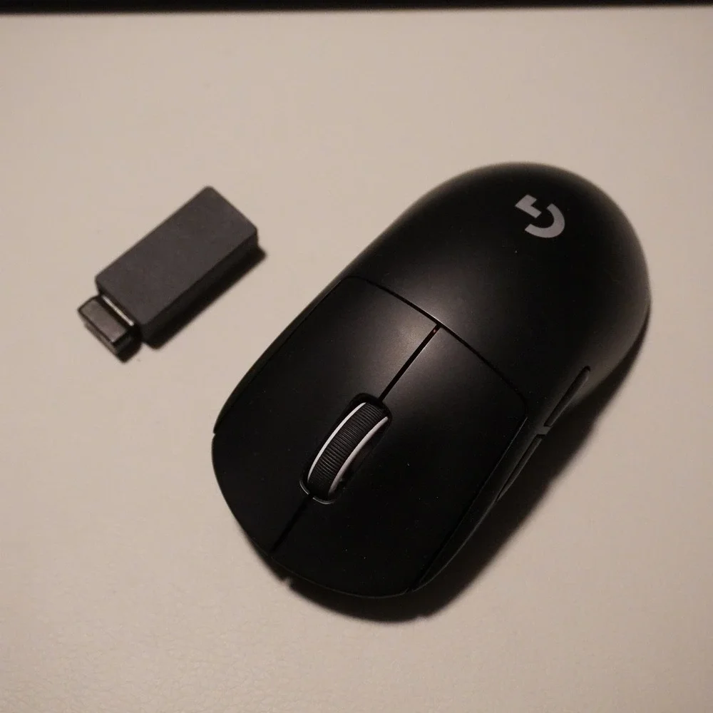 Logitech G Pro X Superlight Gaming Mouse Unisex OS Black Wireless HERO 25K